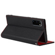 Δερμάτινη θήκη για Samsung Galaxy S20, ERBORD Grain Leather, μαύρη