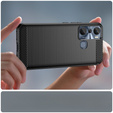Θήκη για Infinix Hot 20i, Carbon, μαύρη