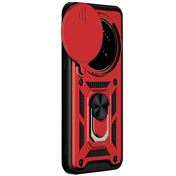 Θήκη για Honor Magic 7 Pro, CamShield Slide, κόκκινη