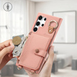 Θήκη για Samsung Galaxy S25 Ultra, GKK Leather, μαύρη
