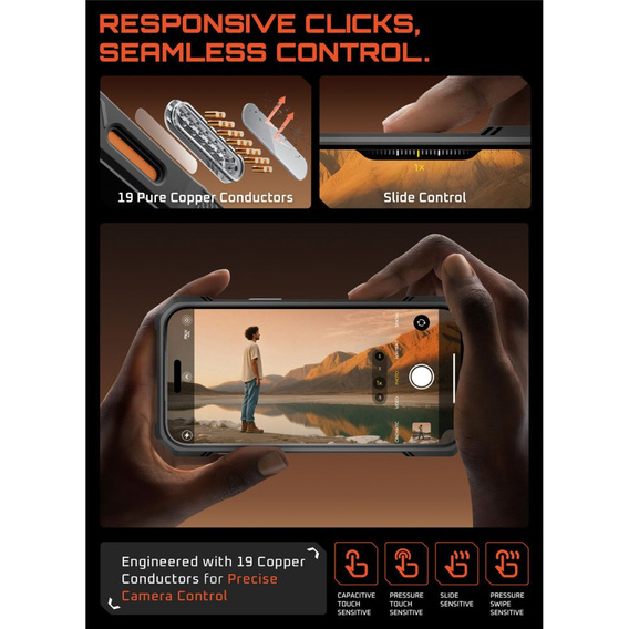 Θήκη Supcase Unicorn Beetle Grip Mag με δακτύλιο MagSafe για iPhone 17 Pro