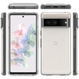 Θήκη για Google Pixel 7, Fusion Hybrid, διαφανής