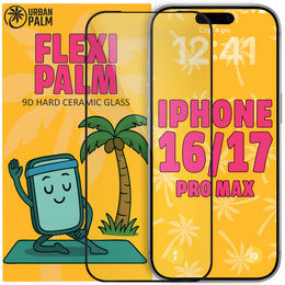 9D Flexi Palm κεραμικό γυαλί για iPhone 16 Pro Max / 17 Pro Max