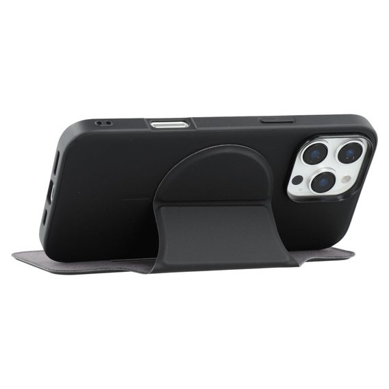 Θήκη X-LEVEL για iPhone 16 Pro, Magnetic Card Holder, μαύρο