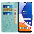 Θήκη με πτερύγιο για Samsung Galaxy A55 5G, Wallet, Butterfly, μωβ