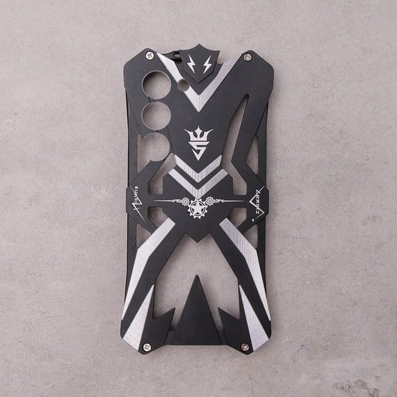 Θωρακισμένη θήκη για Samsung Galaxy S23, Aluminum Alloy, μαύρη