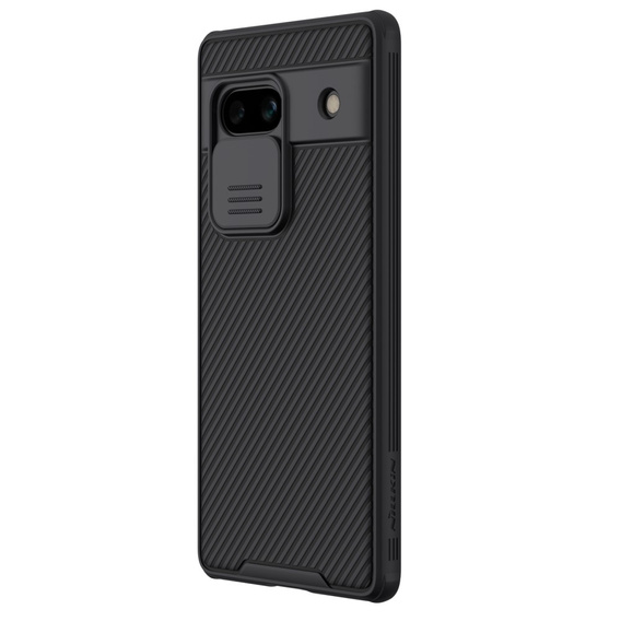 Θωρακισμένη θήκη Nillkin για Google Pixel 7a, CamShield Pro, μαύρη