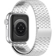 Ατσάλινο βραχιόλι για Apple Watch 1/2/3/4/5/6/7/8/SE/ULTRA 42/44/45/49 MM - ασημένια