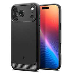 Θήκη Spigen Rugged Armor MagSafe για iPhone 17 Pro Max, Μαύρο ματ