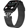 Bransoleta Milanese do Apple Watch 1/2/3/4/5/6/7/8/SE (38/40/41 MM) - Black