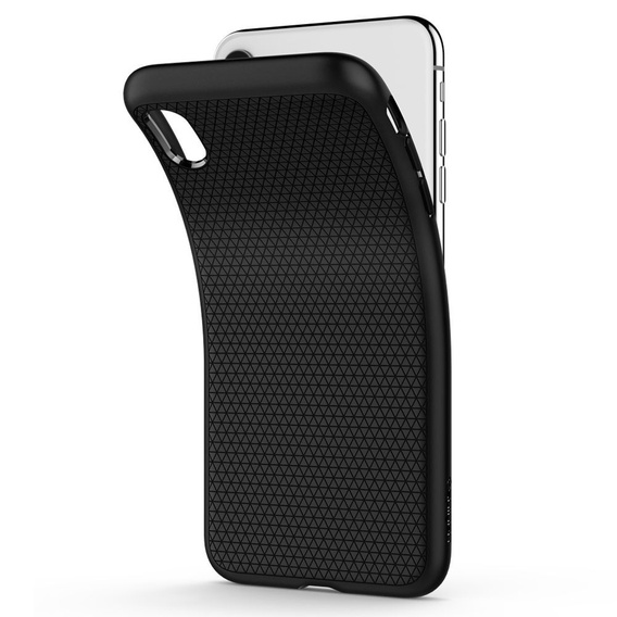 Θήκη Spigen Liquid Air μαύρη ματ για Apple iPhone X / Xs