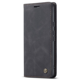 θήκη CASEME για Google Pixel 7, Leather Wallet Case, μαύρη