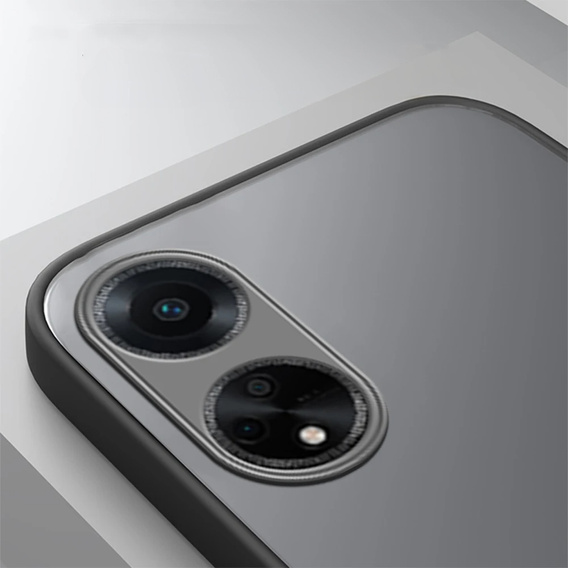 Θήκη για Oppo A18 4G / A38 4G, Fusion Hybrid, με προστασία κάμερας, ματ / μαύρο