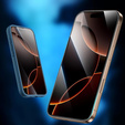 2x Μετριασμένο γυαλί ERBORD 3D για iPhone 16 Pro Max πλήρης οθόνη