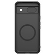NILLKIN Θήκη για Google Pixel 8A, θήκη σιλικόνης CamShield για MagSafe, μαύρη