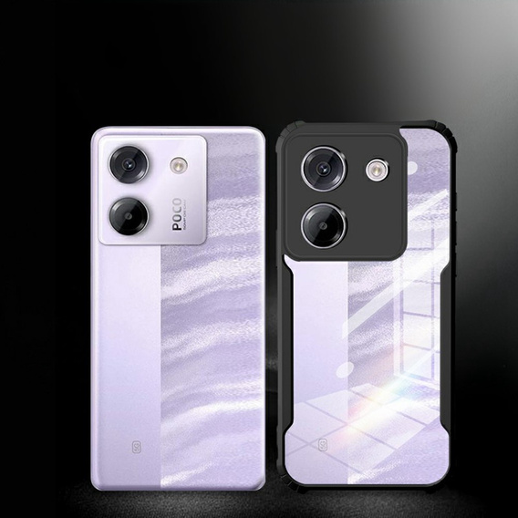 Θήκη για Xiaomi Poco M7 Pro 5G, AntiDrop Hybrid, μαύρη