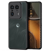 θήκη DuxDucis για το Motorola Edge 50 Ultra, Aimo Case, διαφανής / μαύρη