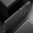 Θήκη για Samsung Galaxy M53 5G, Carbon Gel, μαύρη