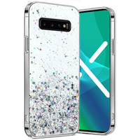 Θήκη για Samsung Galaxy S10 5G, Glittery, διαφανής