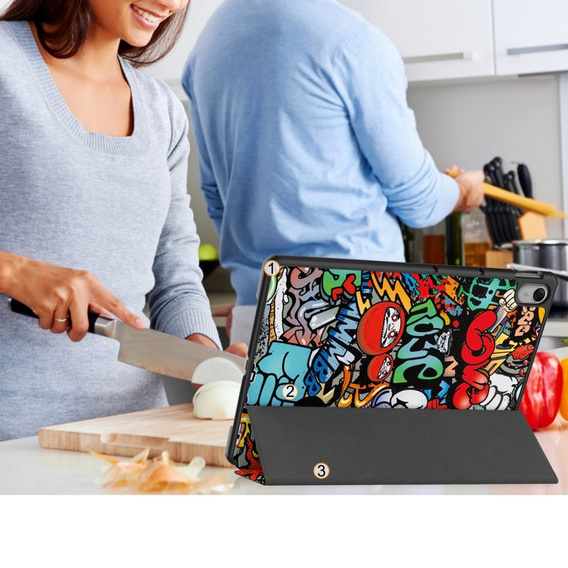 Θήκη για Huawei MatePad 11.5 2024, Smartcase, graffiti