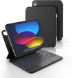 Θήκη πληκτρολογίου για iPad 11" 2025 A16 (11 gen.) / iPad 10.9" 2022 (10 gen.), Dexnor Magnetic Keyboard Touchpad, μαύρη