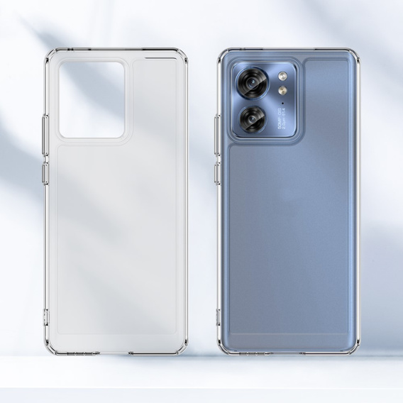 Θήκη για Motorola Edge 40, Fusion Hybrid, διαφανής