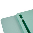 Θήκη + πληκτρολόγιο Samsung Galaxy Tab S7 T870/T875 / S8, Pen Slot, πράσινη