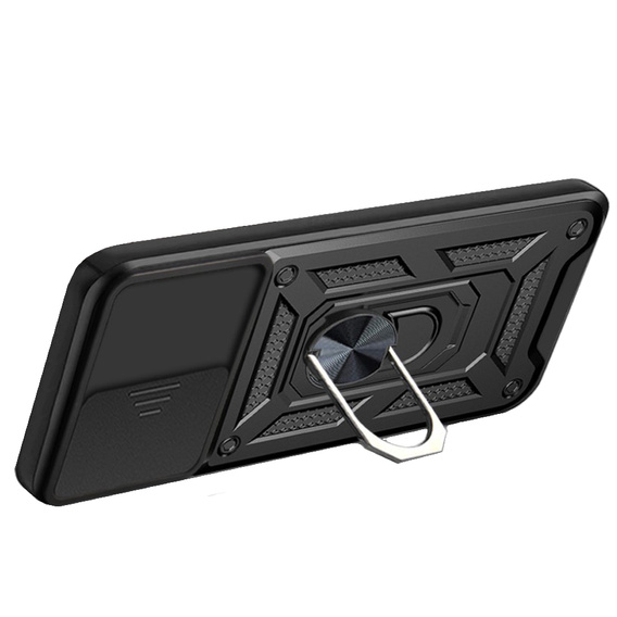 Θήκη για Samsung Galaxy S22 5G, CamShield Slide, μαύρο