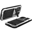 Θωρακισμένη θήκη για iPhone 12 Mini, R-JUST, ασημένια