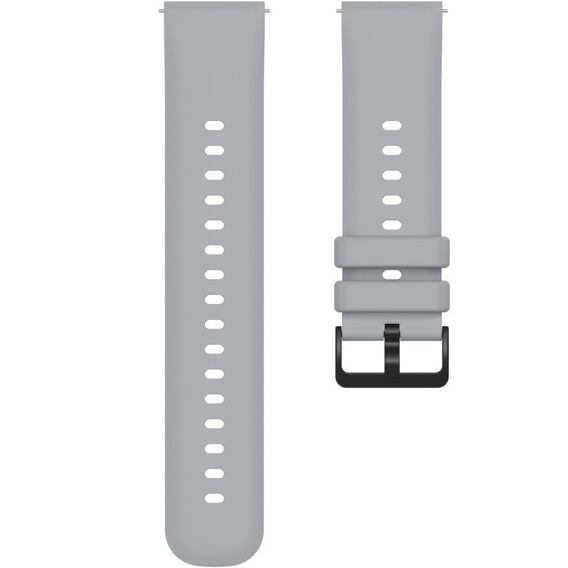 Pasek Silikonowy uniwersalny 22mm, Szary