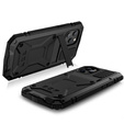 Θωρακισμένη θήκη για iPhone 12 / 12 Pro, R-JUST, μαύρη
