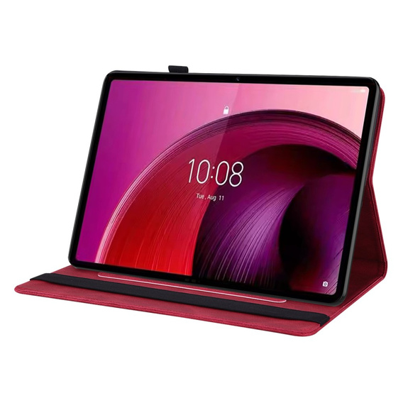 θήκη για το Lenovo Tab M11, Butterfly, κόκκινη