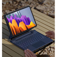 Θήκη πληκτρολογίου για Samsung Galaxy Tab S10 Lite / S10 FE / S9 FE / S9, Dexnor Magnetic Keyboard Touchpad, μπλε