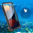 Αδιάβροχη θήκη IP68 για το iPhone 15 Pro, μαύρη