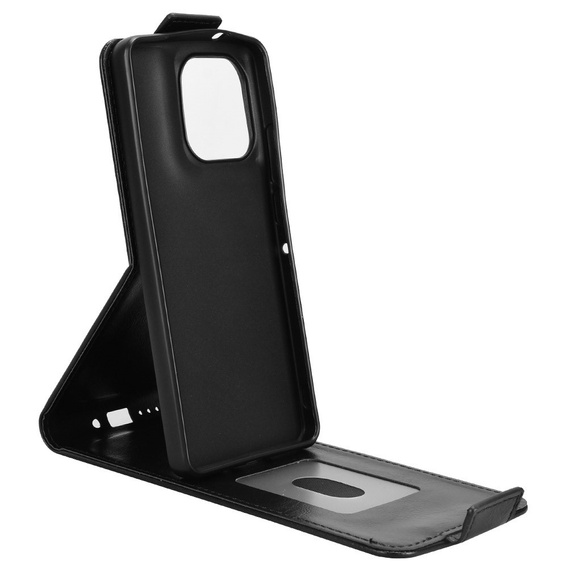 Θήκη Flip για Xiaomi Redmi 15 5G / 4G, θήκη Flip, μαύρο