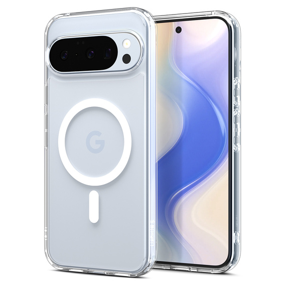 Θήκη Spigen Ultra Hybrid MagSafe για το Google Pixel 10 Pro XL, Διαφανές/λευκό