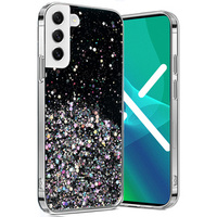 Θήκη για Samsung Galaxy S22+ Plus 5G, Glittery, μαύρη