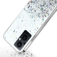 Θήκη για Oppo Reno7 Lite 5G, Glittery, διαφανής