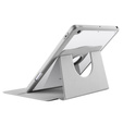 Θήκη για iPad 10.2" 2021/2020/2019 (9/8/7 gen.), με υποδοχή γραφίδας, περιστρεφόμενη κατά 360°, γκρι