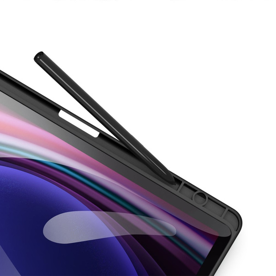 Θήκη για Samsung Galaxy Tab S10 Lite / S10 FE / S9 FE, Dux Ducis TOBY, μαύρη