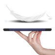 Θήκη για Samsung Galaxy Tab S9 FE, τρίπτυχη, σκούρο μπλε 