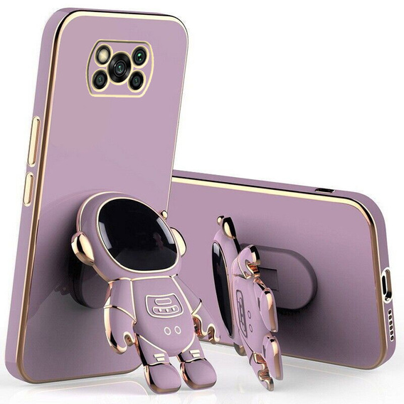 Θήκη για Xiaomi Poco X3 NFC / X3 Pro, Astronaut, μωβ