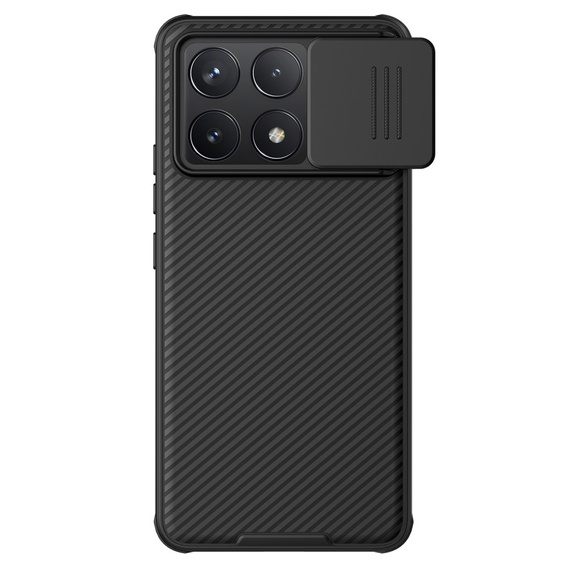 Θήκη για Xiaomi Poco F6 Pro, θωρακισμένη Nillkin, CamShield Pro, μαύρη