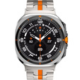 Βραχιόλι για Samsung Galaxy Watch 4/5/6 40/42/43/44/45/46/47mm, černý