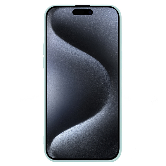 Θήκη για iPhone 15 Pro, Silicone Lite, μπλε