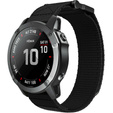 Pasek nylonowy do Garmin Fenix 7/Fenix 6 Pro/Forerunner 935/945/955 22mm, Black