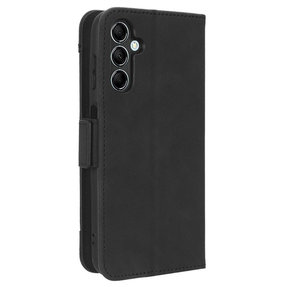 Θήκη με πτερύγιο για Samsung Galaxy M34, Card Slot, μαύρη
