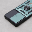 Θήκη για Motorola Edge 40 Neo, CamShield Slide, πράσινο