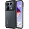 Θήκη για Infinix Note 40 Pro Plus, Fusion Hybrid, διαφανής / μαύρη