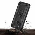 θωρακισμένη θήκη για Oppo A53 / Oppo A53s / A32 4G, Nox Case Ring, μαύρη
